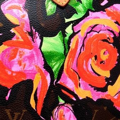 Louis Vuitton Monogram Canvas Roses