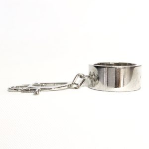 Christian Dior Dangling Charm Palladium Plated Ring