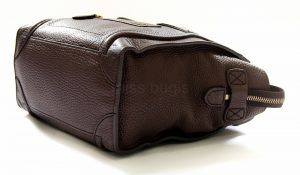 Celine Micro Luggage Pebble Leather Bag