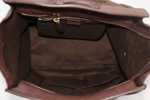 Celine Micro Luggage Pebble Leather Bag