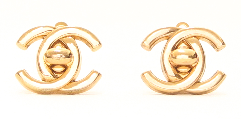 Chanel CC Turnlock Clip Earrings - Miss Bugis