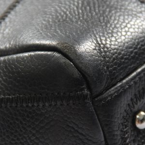 Chanel online pebbled leather