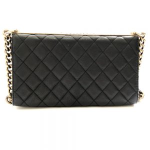 Chanel Black Quilted Leather Rita Flap Bag