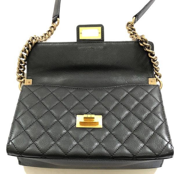 Chanel Black Quilted Leather Rita Flap Bag