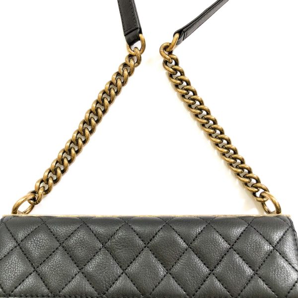 Chanel Black Quilted Leather Rita Flap Bag