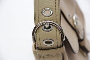 Coach Soft Pebble Leather Shoulder Flap Bag