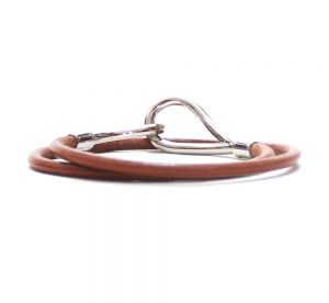 Hermes Jumbo Leather Hook Bracelet/Choker