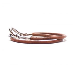 Hermes Jumbo Leather Hook Bracelet/Choker