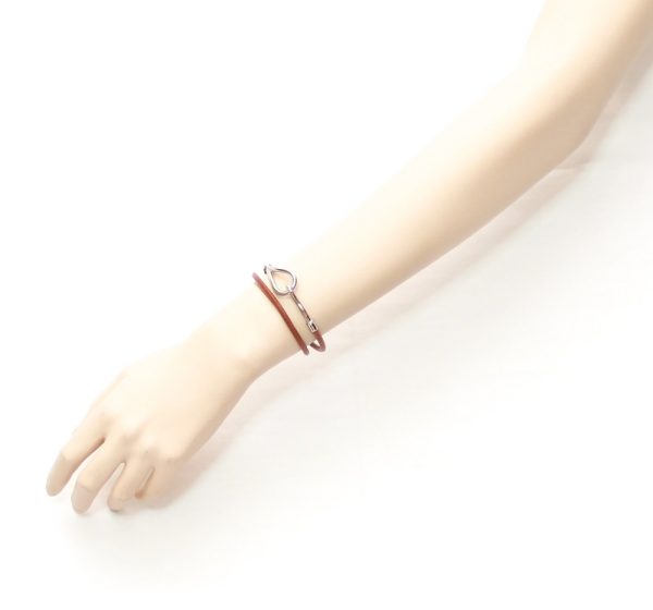 Hermes Jumbo Leather Hook Bracelet/Choker