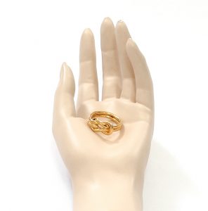 Hermes Knot Scarf Ring