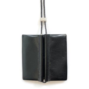 Hermes Coin Case Leather Necklace