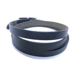 Hermes Api III Tandem Leather Bracelet