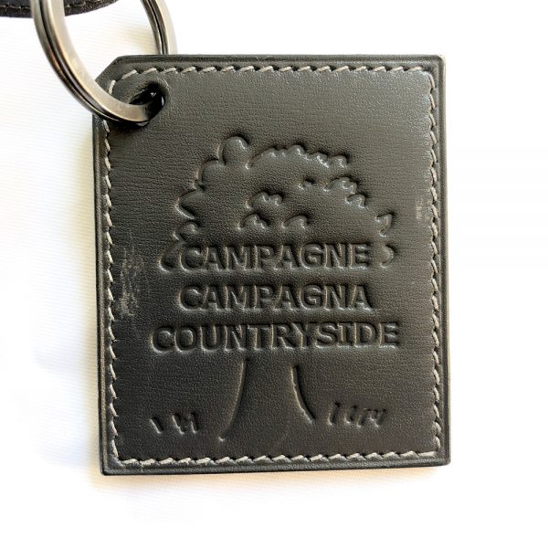 Hermes Countryside Leather Key Chain Necklace