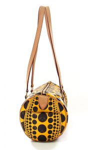 Louis Vuitton Limited Edition Monogram Canvas Tayoi Kusama Pumpkin Dots Papillon Bag