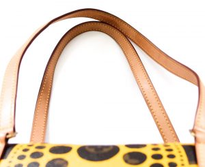 Louis Vuitton Limited Edition Monogram Canvas Tayoi Kusama Pumpkin Dots Papillon Bag