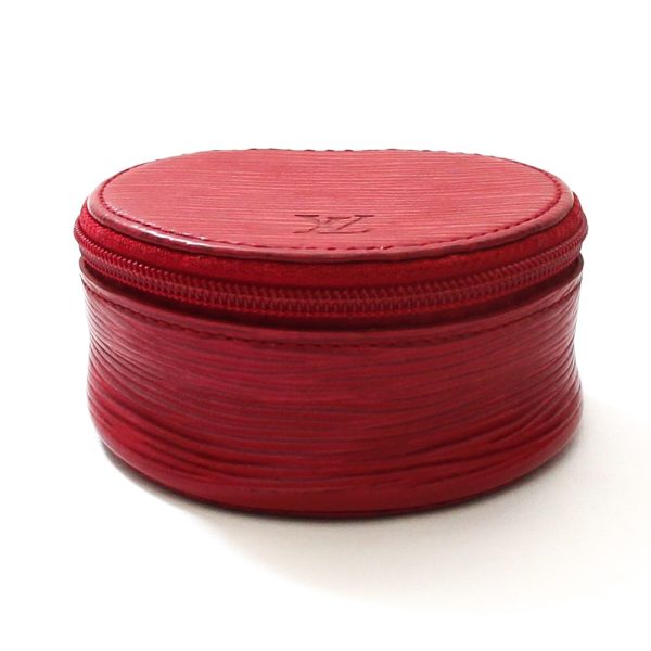 Louis Vuitton Red Epi Leather Jewelry Case – Southern Daisies Boutique