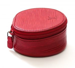 Louis Vuitton Epi Leather Red Ecrin Bijoux Jewelry Case