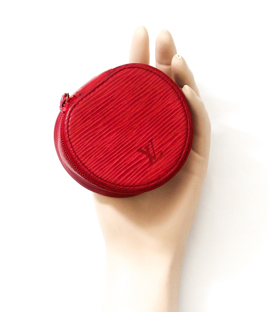 Louis Vuitton Louis Vuitton Ecrin Bijoux Red Epi Leather Jewelry Case