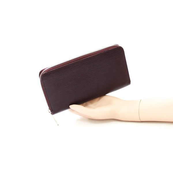 Louis Vuitton Epi Leather Cassis Zippy Wallet