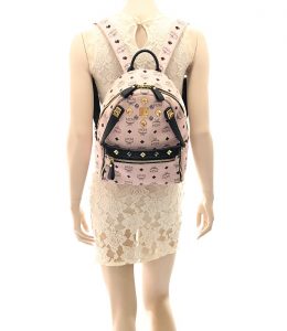MCM Dual Stark Backpack Small Miss Bugis