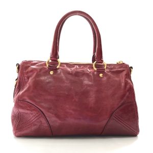 Prada Distressed Leather Tote