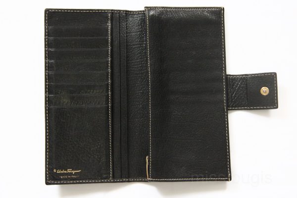 Salvatore Ferragamo Bi-Fold Leather Wallet