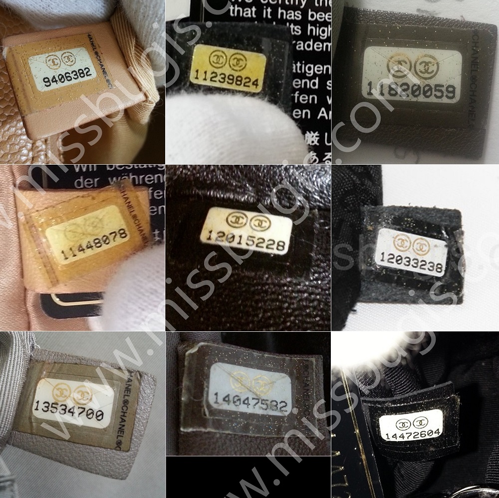 Guide to: how to read Chanel serial numbers  l'Étoile Luxury Vintage –  l'Étoile de Saint Honoré