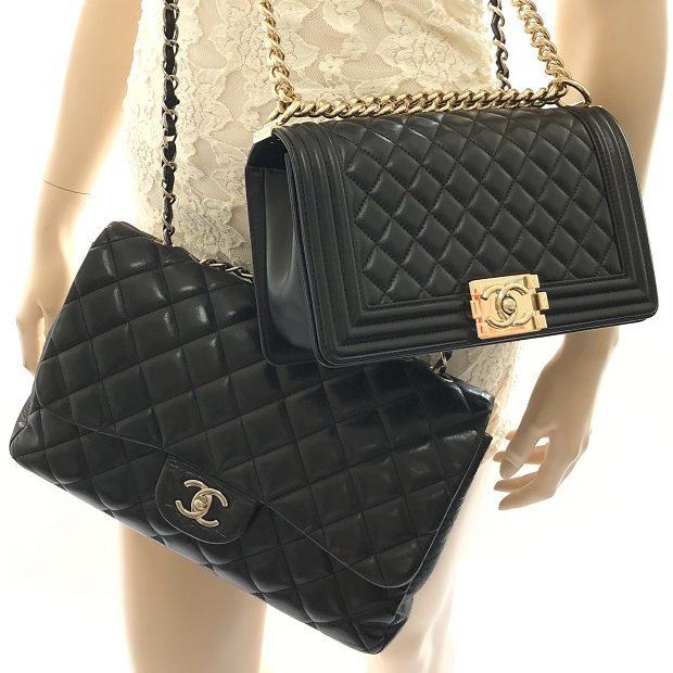 Chanel Classic Flap Bag Size Guide - Miss Bugis