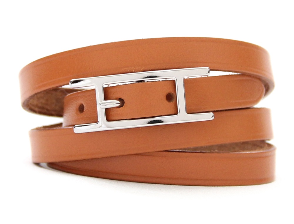 Hermes Hapi III Leather Bracelet/Choker