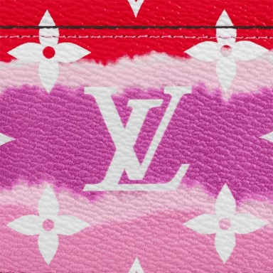 Louis Vuitton Escale Monogram Canvas Red