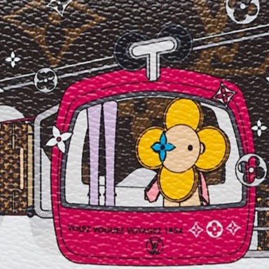 Louis Vuitton Monogram Canvas Vivienne Mascot