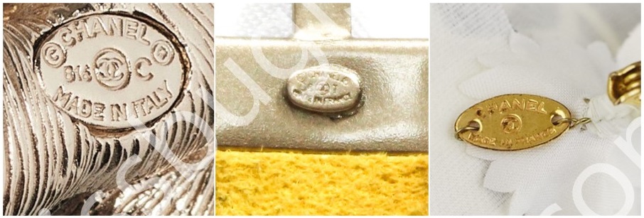 Chanel Costume Jewelry Dating/Stamping Mark Guide - Miss Bugis