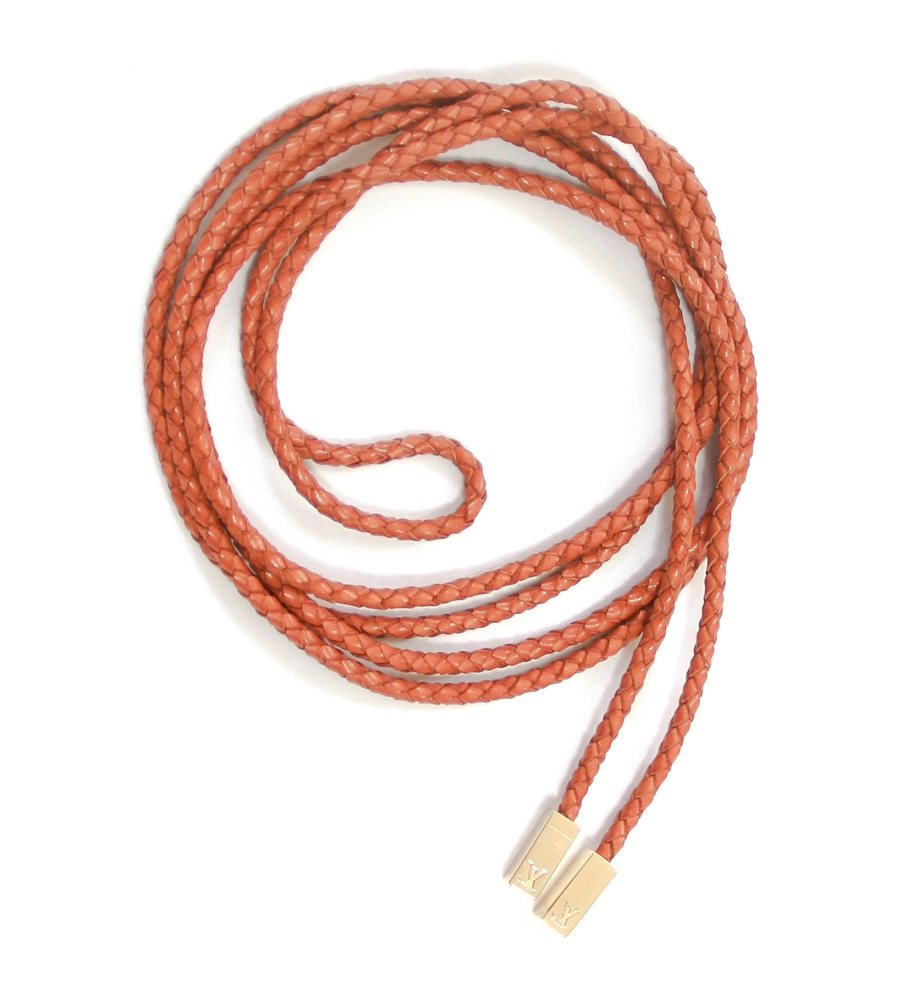 Louis Vuitton Braided Leather Belt/Necklace