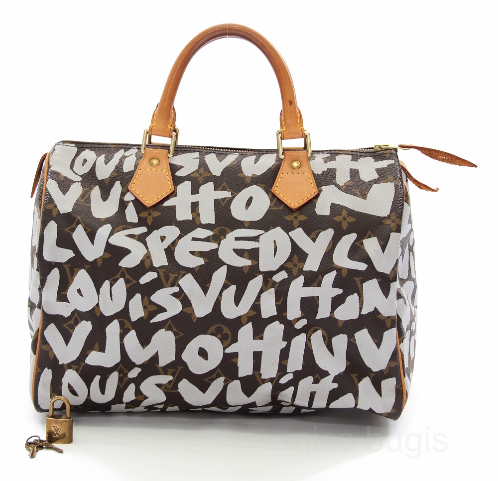 Louis Vuitton Stephen Sprouse Monogram Graffiti Speedy 30 Handbag