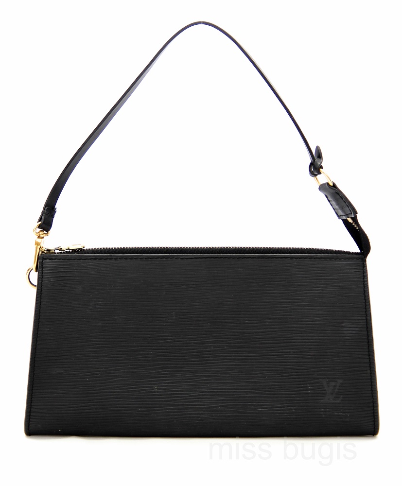 Louis Vuitton Epi Leather Black Pochette Accessoires