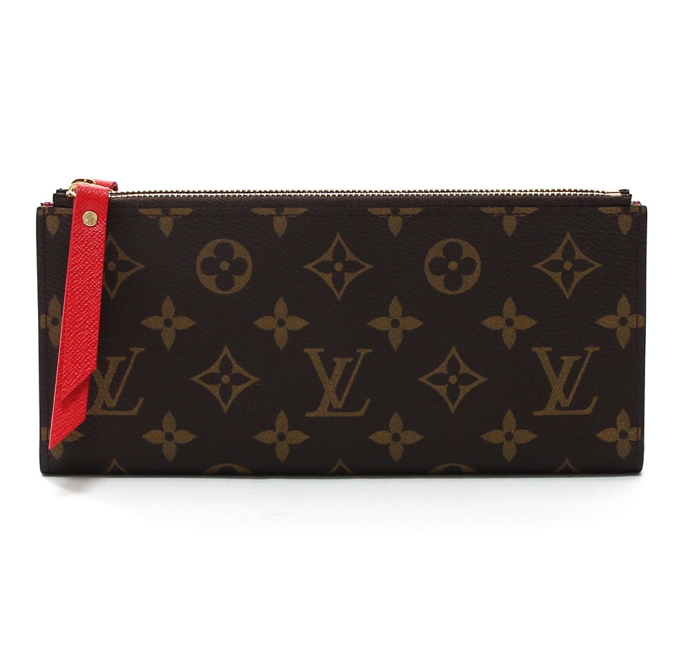 Louis Vuitton Monogram Canvas Coquelicot Adele Wallet