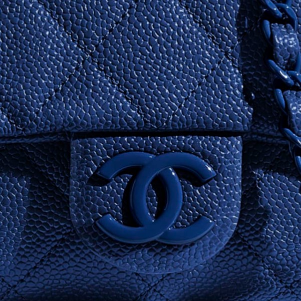 CHANEL Lambskin Quilted Small Lacquered Chain Flap Red 1000587