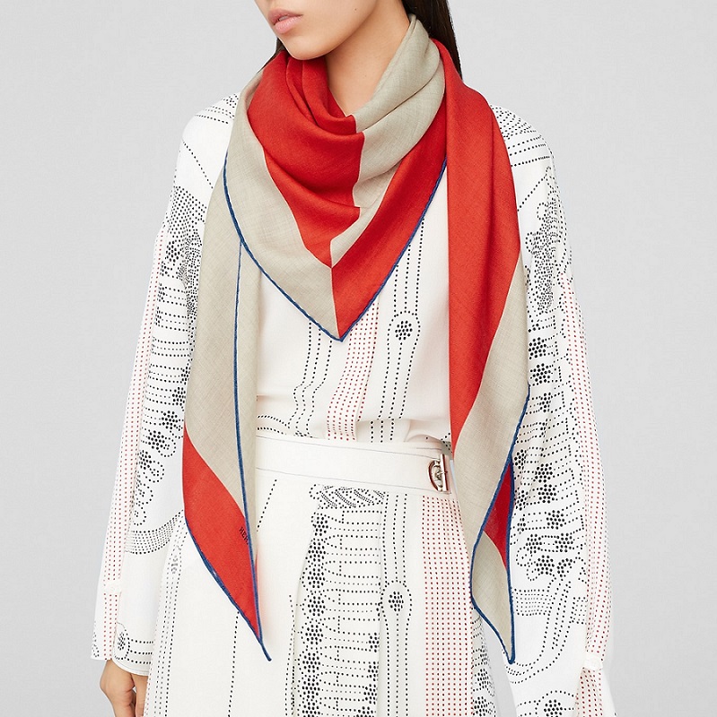 Hermes Triangle Scarf Size Guide Miss Bugis