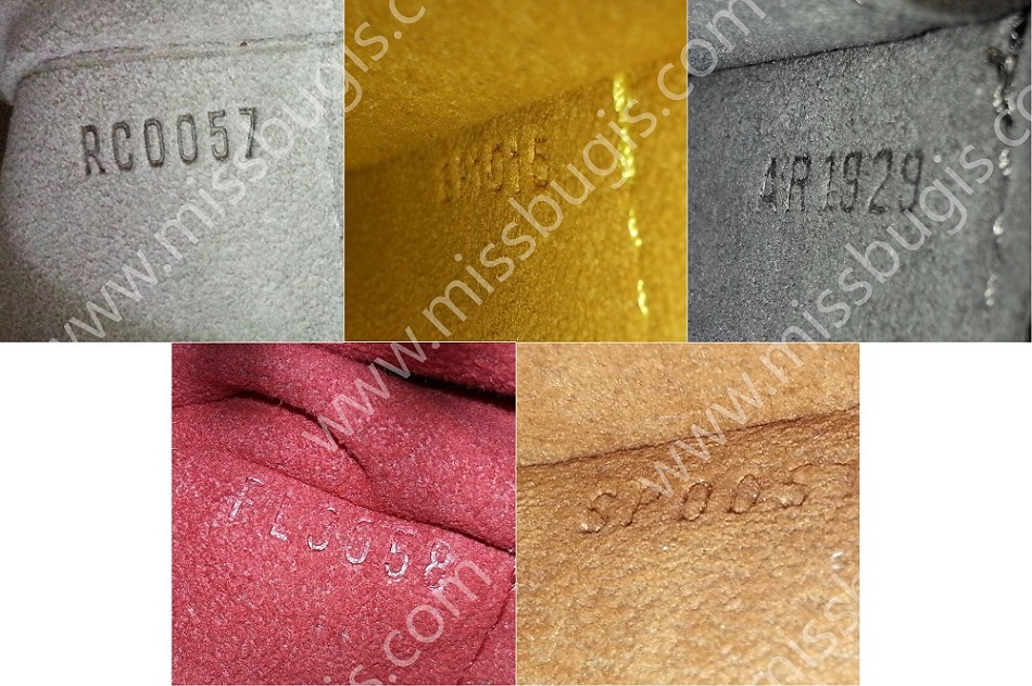Louis Vuitton sample date code