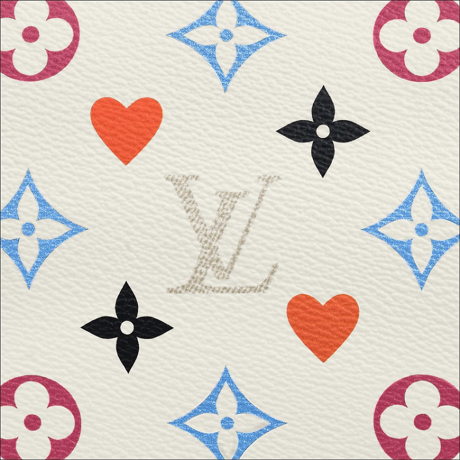 Louis Vuitton Game On Monogram Canvas White