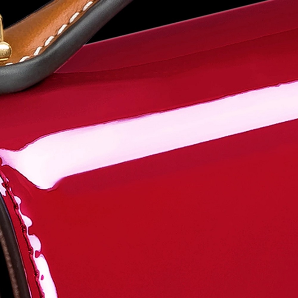 Louis Vuitton Miroir Vernis Patent Leather Scarlet