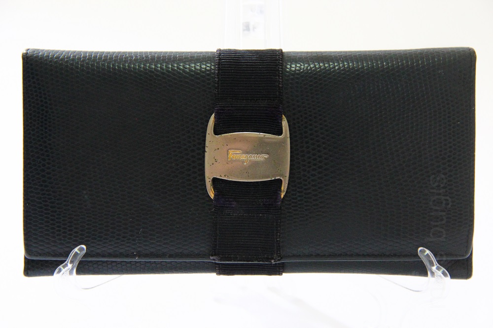 Salvatore Ferragamo Vara Bow Leather Wallet