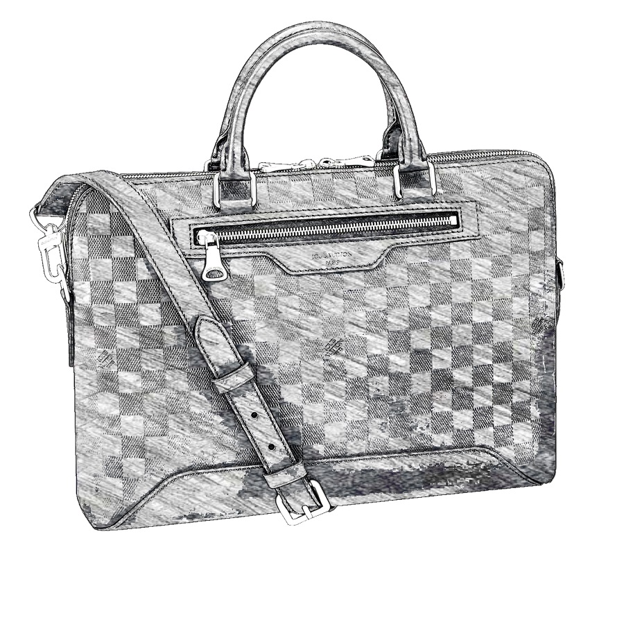 LV Avenue Soft Briefcase