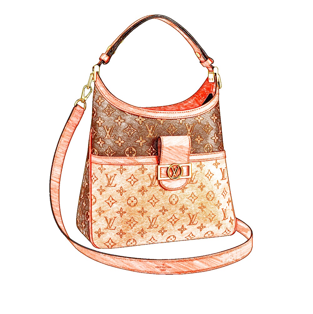 LV Dauphine Hobo