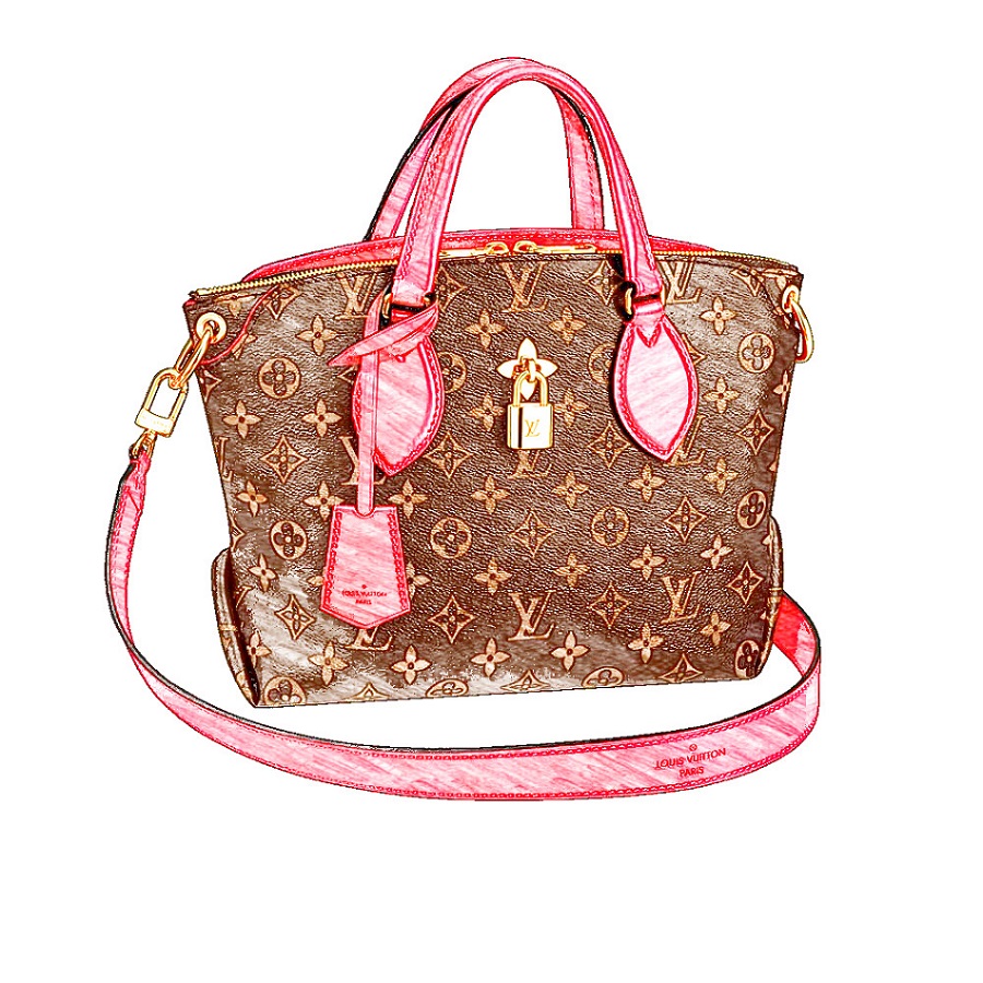 LV Flower Zipped Tote PM