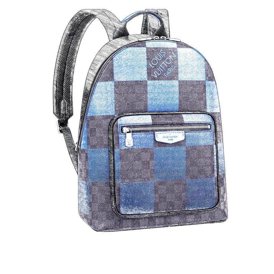 Louis Vuitton LV Josh backpack new Blue ref.230943 - Joli Closet