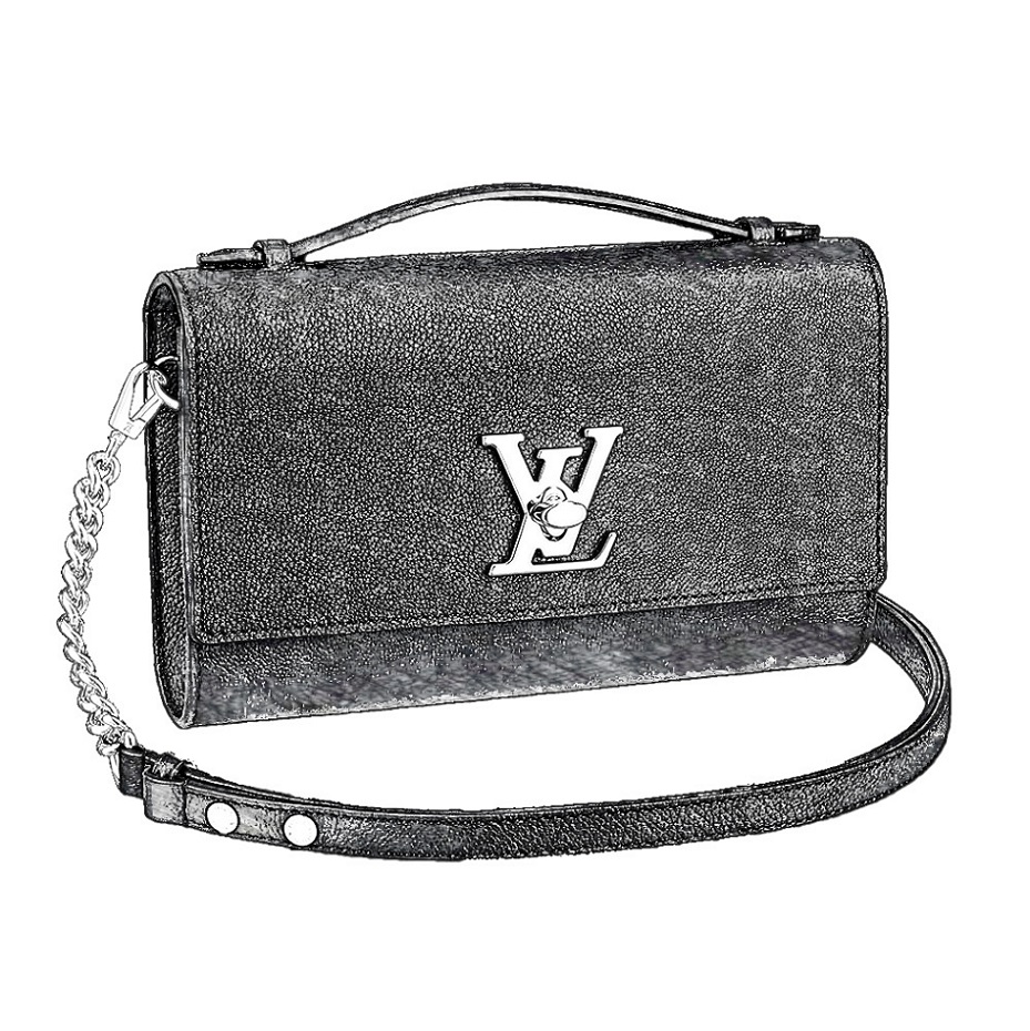 LV Lockme Clutch