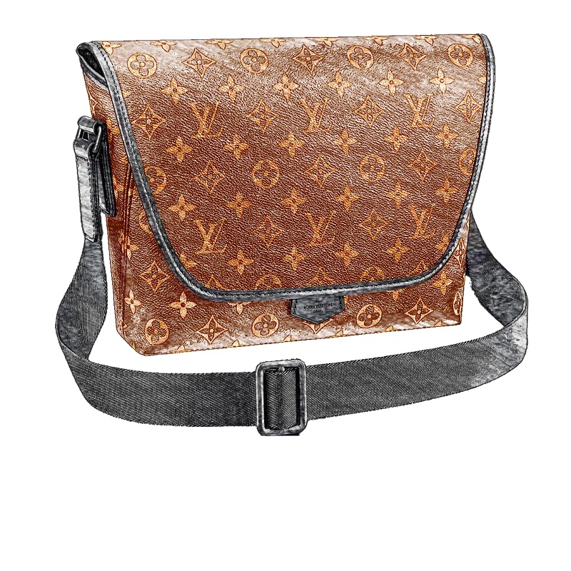 LV Macassar Magnetic Messenger