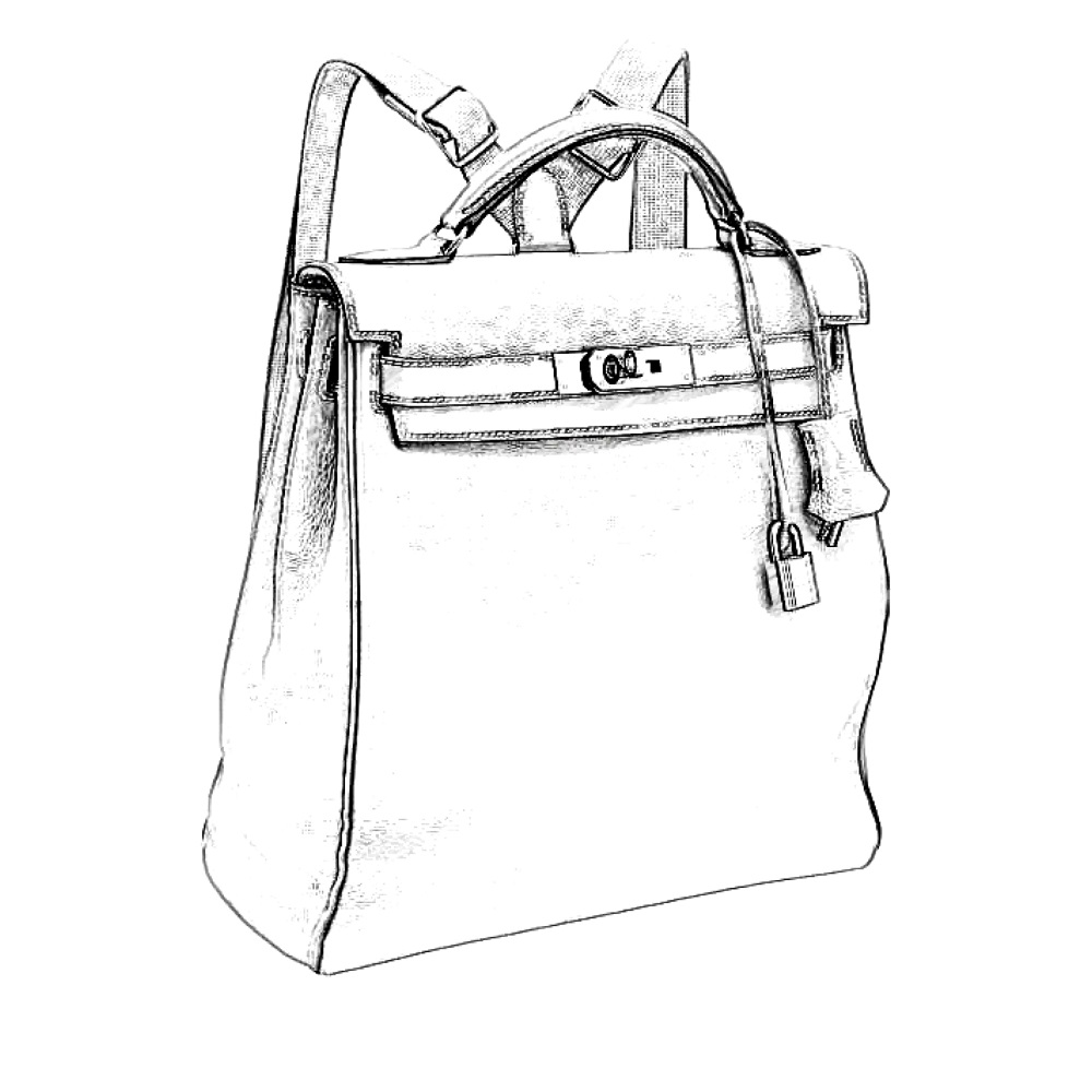 Hermes Kelly Ado Backpack