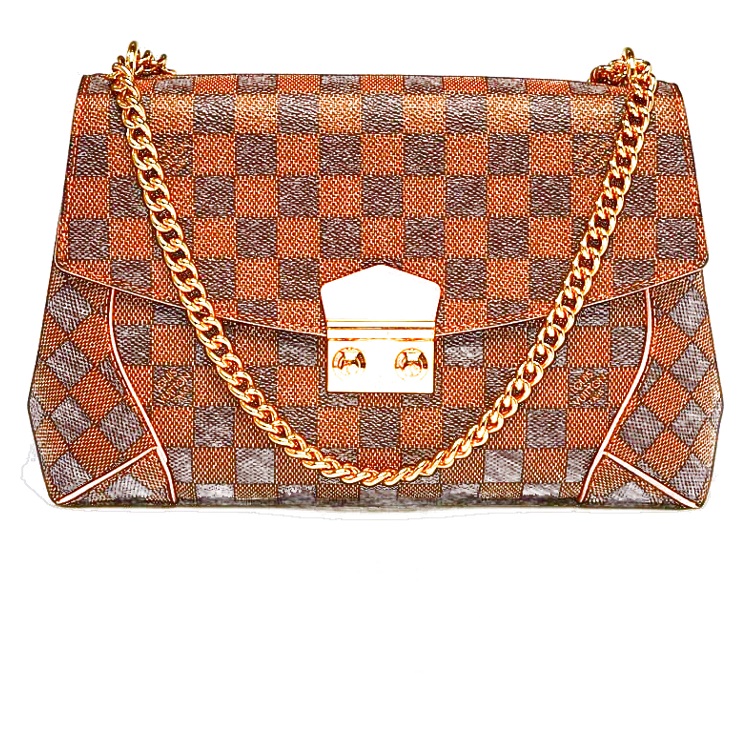 LV Caissa Chain Clutch